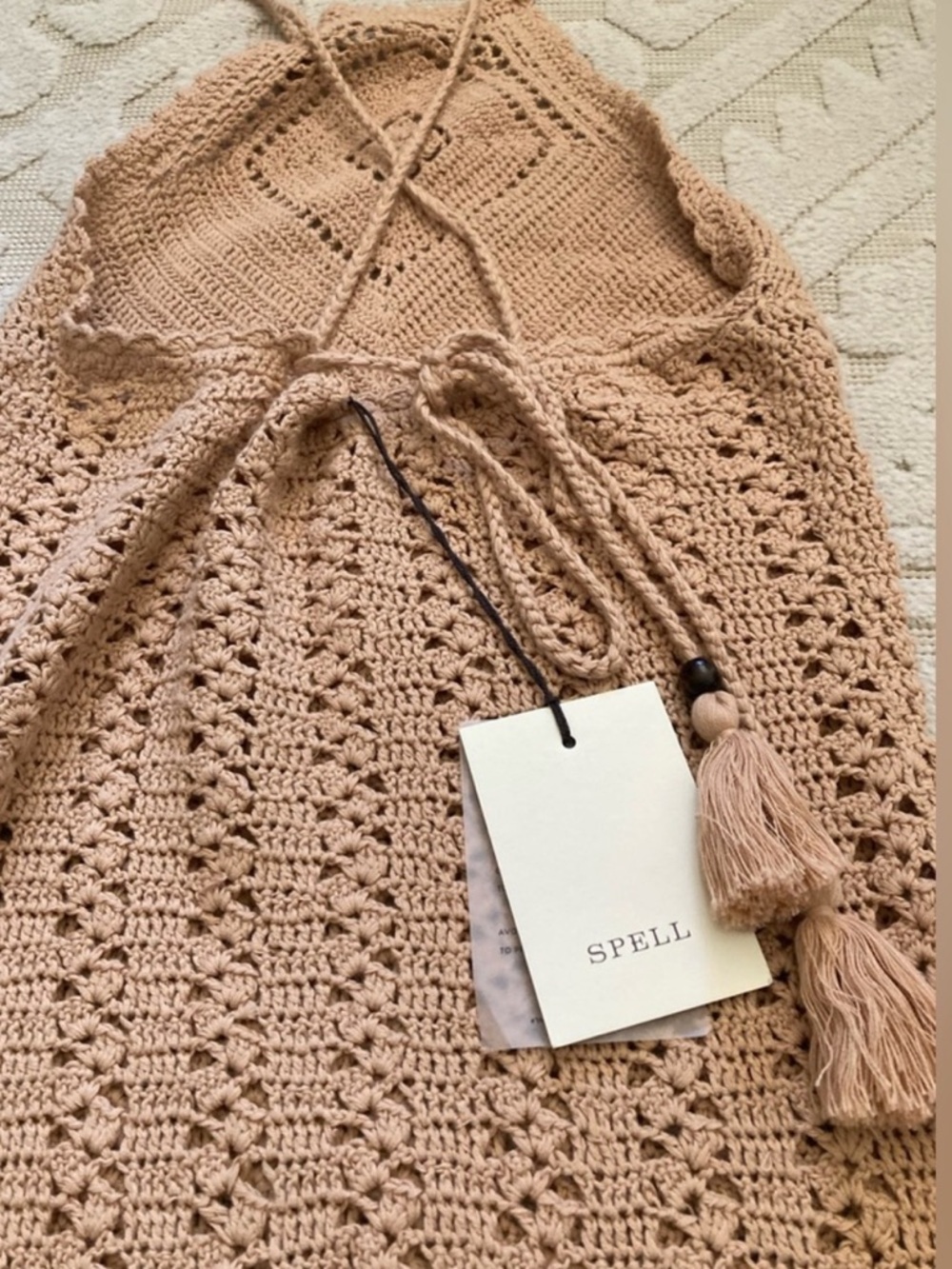 Spell & the Gypsy Mirage Midi Dress in Walnut Size XS NWT - Picture 14 of 16